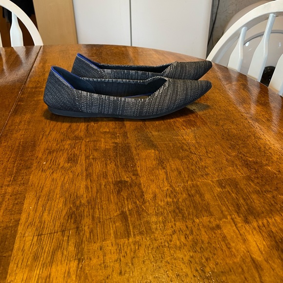 Rothy’s EUC Granite Heather Point Size 12 - Picture 2 of 4